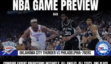 GAME PREVIEW Oklahoma City Thunder vs Philadelphia 76ers