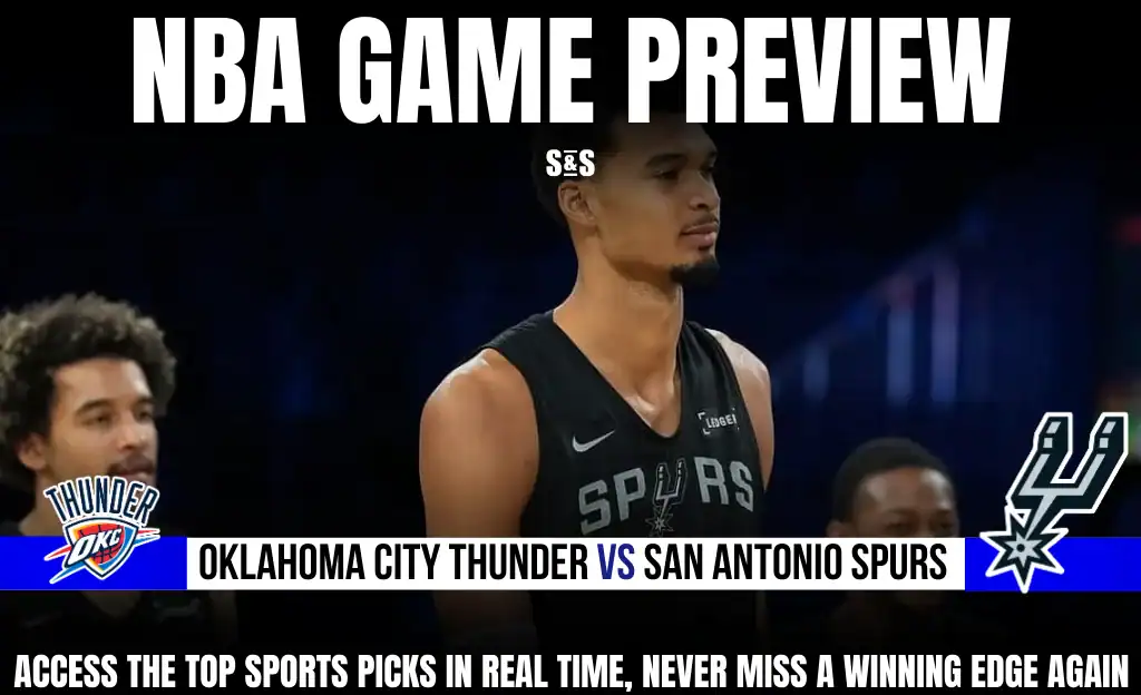 GAME PREVIEW Oklahoma City Thunder vs San Antonio Spurs
