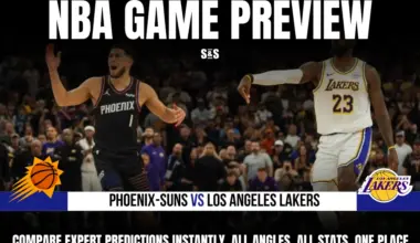 GAME PREVIEW Phoenix suns vs Los Angeles Lakers