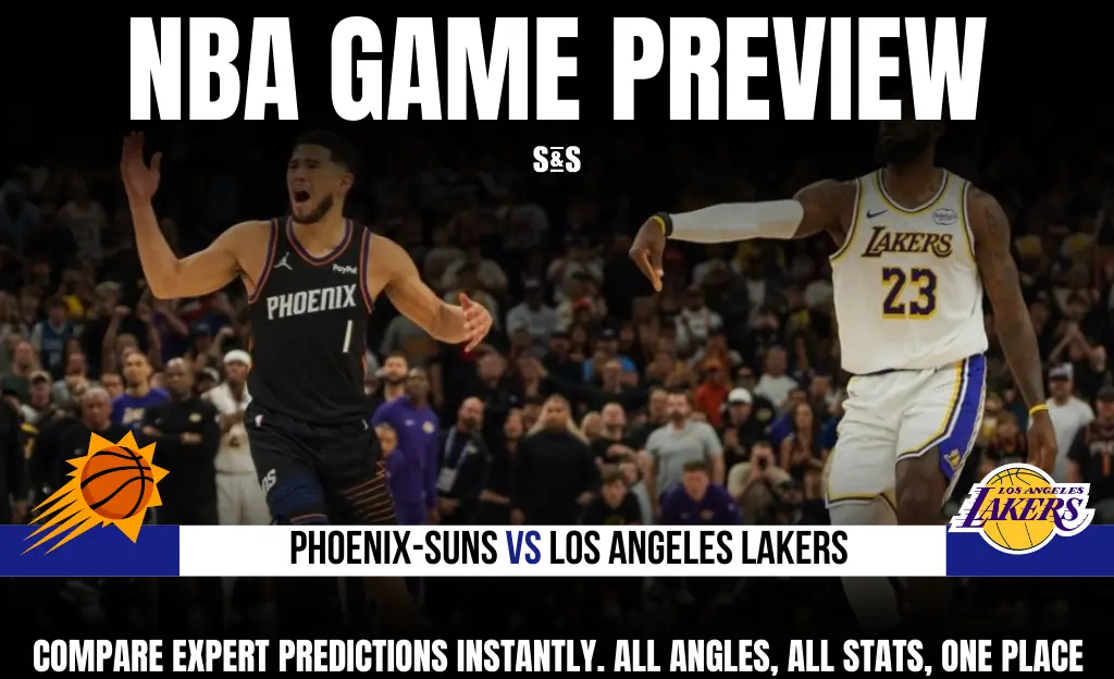 GAME PREVIEW Phoenix suns vs Los Angeles Lakers