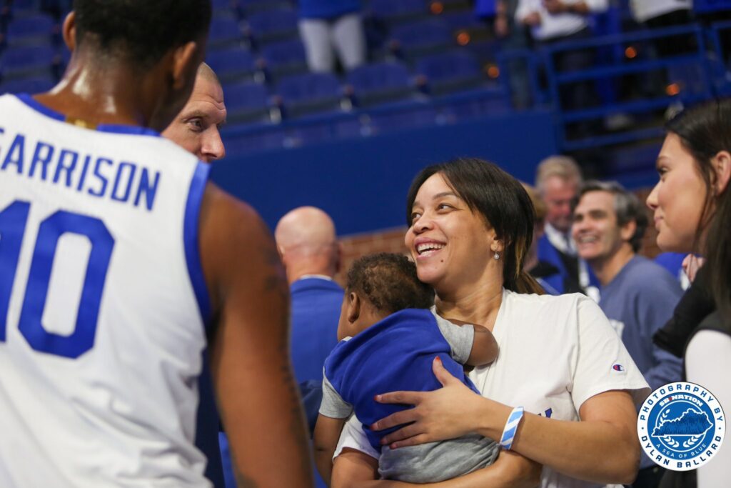 Mark Pope, Brandon Garrison, and Toni Weatherall - Photo by Dylan Ballard, A Sea of Blue