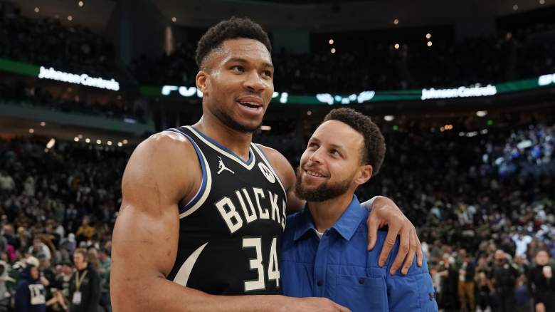 Giannis Antetokounmpo, Steph Curry, Golden State Warriors, Giannis trade rumors, Curry injury return