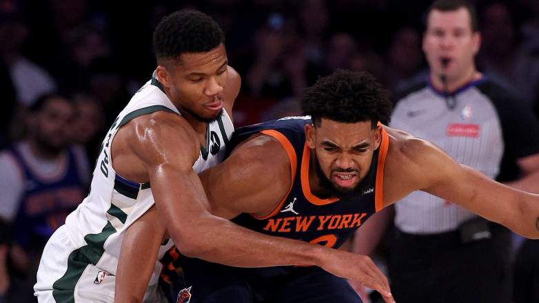 Giannis Antetokounmpo praised the New York Knicks on March 28.