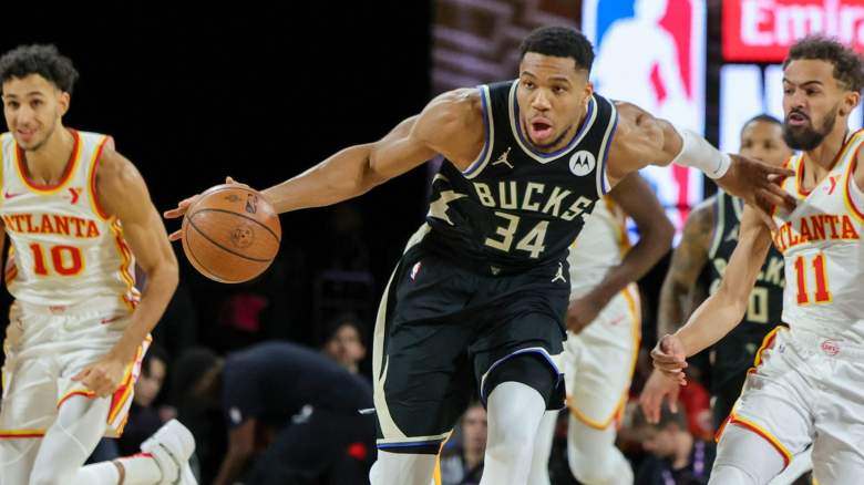 Trae Young, Giannis Antetokounmpo, Hawks