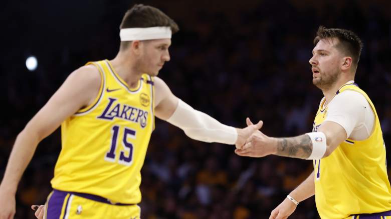 Austin Reaves, Luka Doncic, Lakers