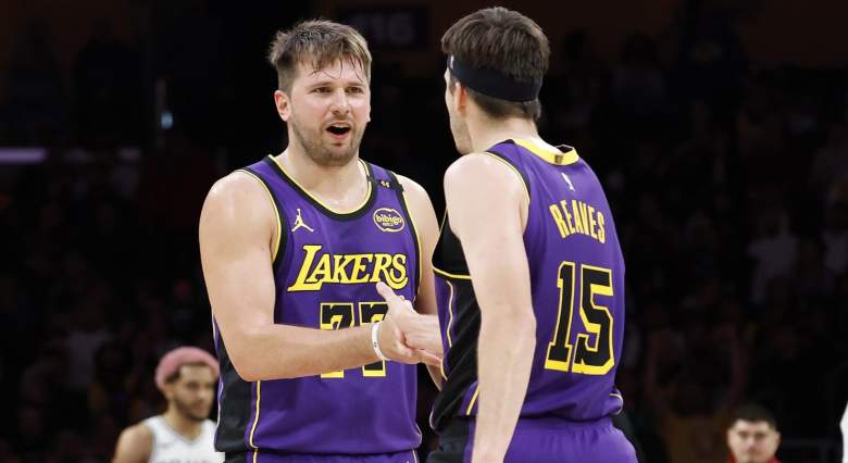 Luka Doncic, Austin Reaves, Lakers, Lakers History