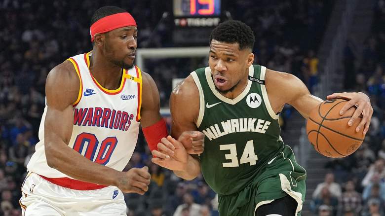 Jonathan Kuminga, Giannis Antetokounmpo, Bucks