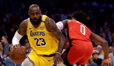 LeBron James says why it takes ‘the whole team’ to stop one Houston Rockets player