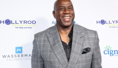Lakers Icon Magic Johnson Shows Love to MSU Basketball