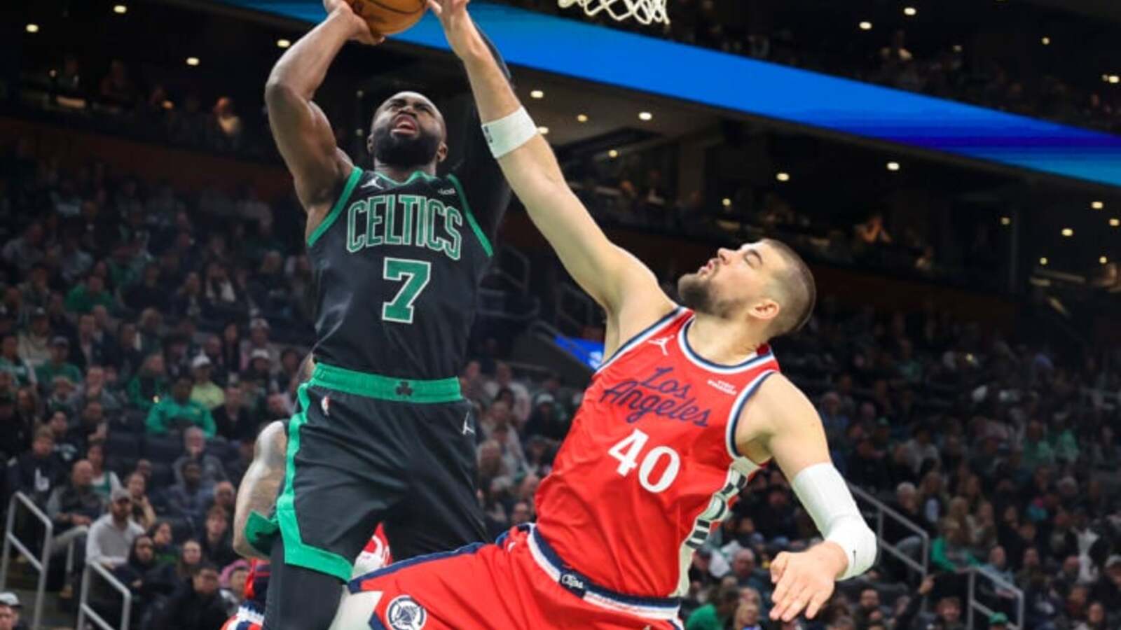 Brian Windhorst responds when asked if Boston Celtics could trade with LA Clippers for Ivica Zubac