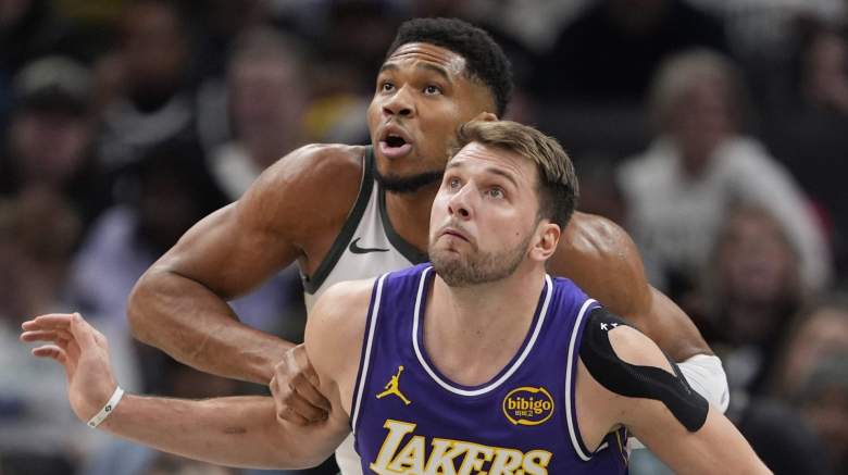 Giannis Antetokounmpo, Luka Doncic, Lakers
