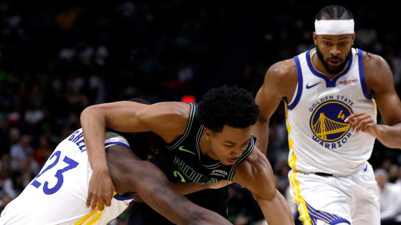 Trey Murphy III, Draymond Green, Moses Moody, Warriors