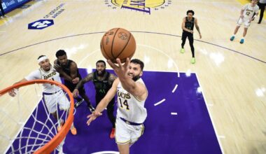 With Lakers flailing, Maxi Kleber shifts energy with an airballed layup