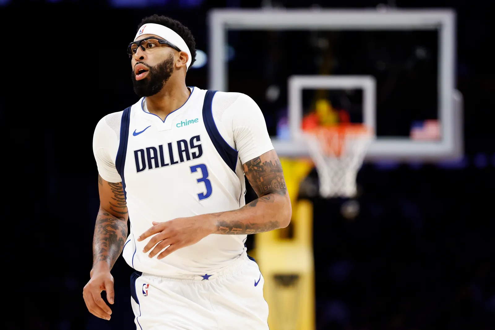 Dallas Mavericks forward Anthony Davis.