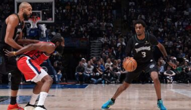 Wolves’ Jaden McDaniels puts lessons learned from Kawhi Leonard to good use in win