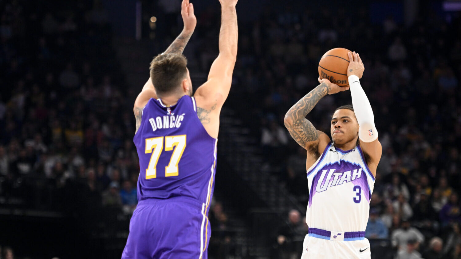 Jazz Fall Short, Drop Third Matchup With Lakers