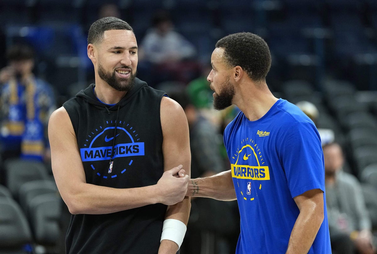 Why Steph Curry wore Klay Thompson’s signature shoe on Christmas