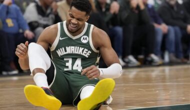 Bucks’ Giannis Antetokounmpo to miss 2 to 4 weeks with right calf strain: Source