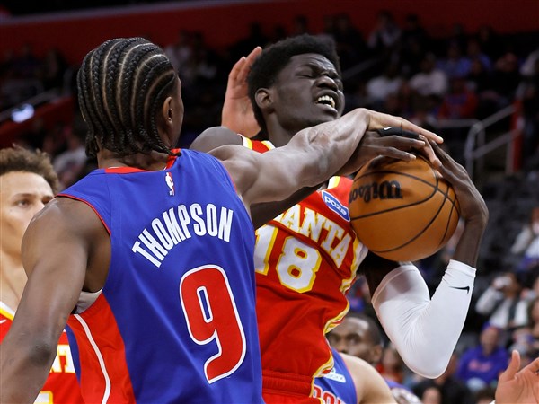Pistons tie NBA record for scoring balance in 142-115 win over Hawks