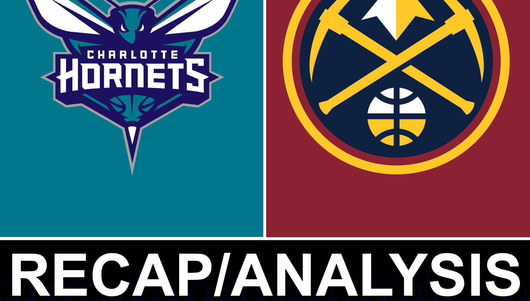 Recap/Analysis: Hornets fall short in competitive game against Nuggets