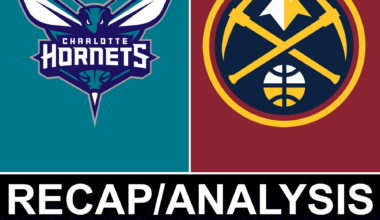 Recap/Analysis: Hornets fall short in competitive game against Nuggets