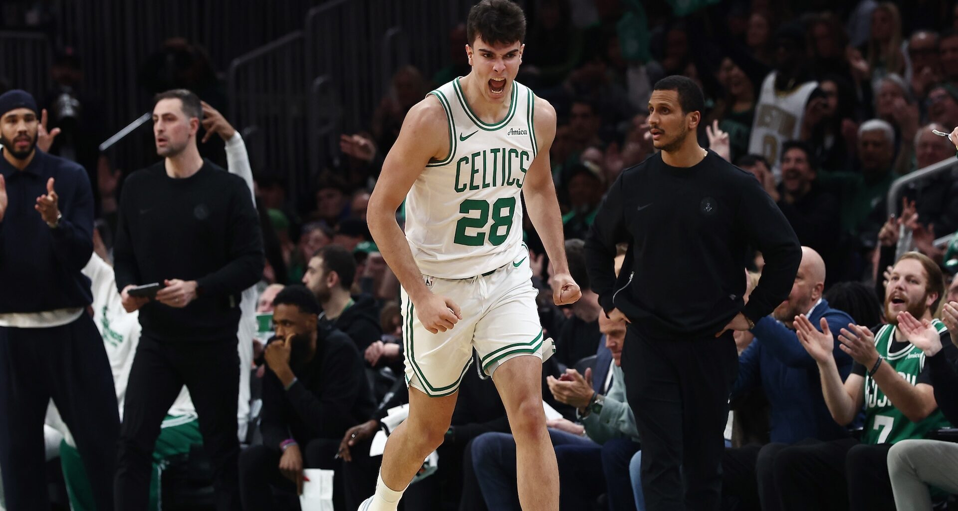 Celtics Center Neemias Queta Makes His Thoughts On Hugo González Clear