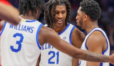 Kentucky Wildcats in the College Basketball Rankings