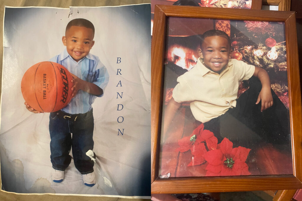 Photos of Brandon Garrison courtesy of Toni Weatherall