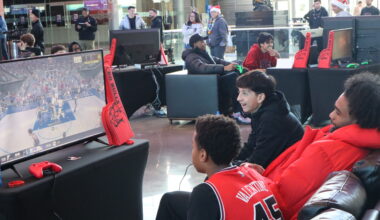 Holiday Fun as The Chicago Bulls and Students Face Off in NBA 2K26