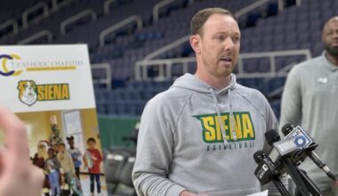 Siena basketball partners with Catholic Charities for holiday home contests – Troy Record