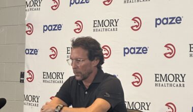 'This one hurts': Hawks fall to Nuggets 134-133 behind 40 points from Jokic