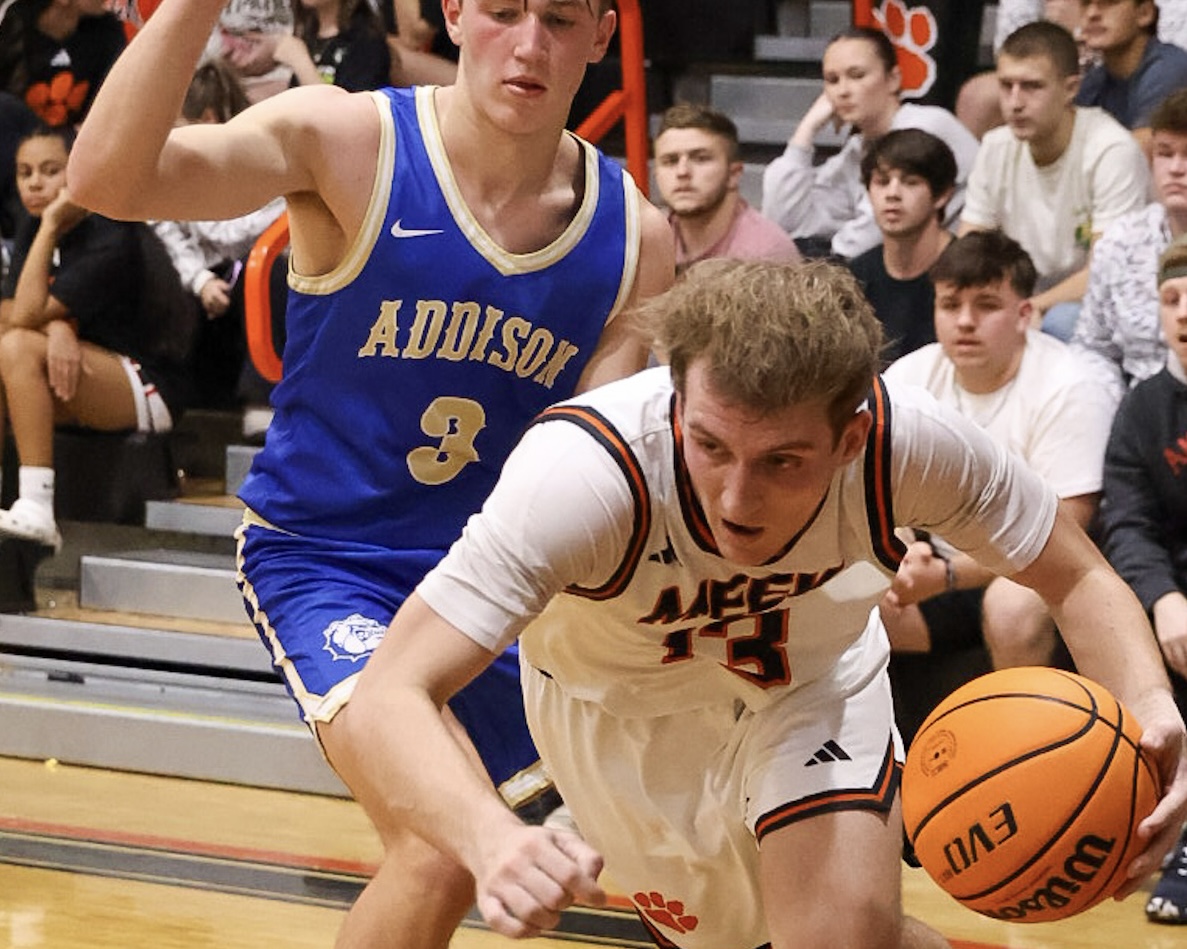 PREP BASKETBALL: Meek grinds out a 56-53 overtime win over rival Addison