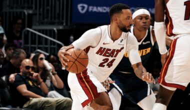 Heat blitz Nuggets 147-123 to closeout 2025 with third straight win