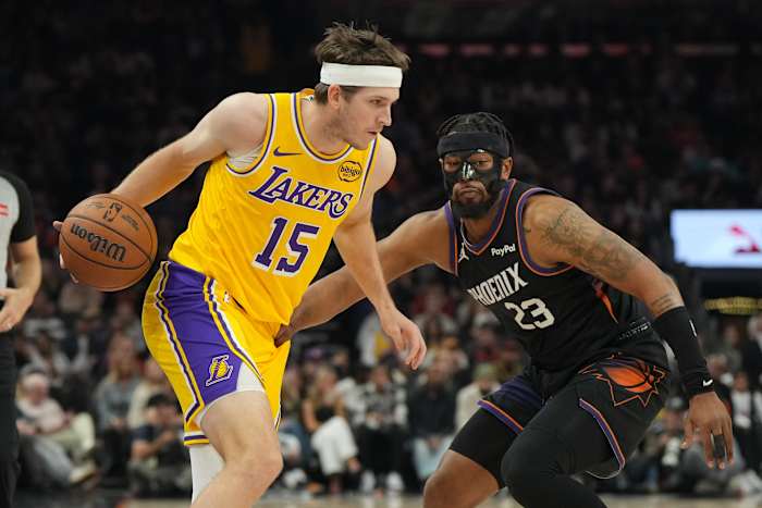 Lakers' Austin Reaves could miss at least a month with a strained left calf