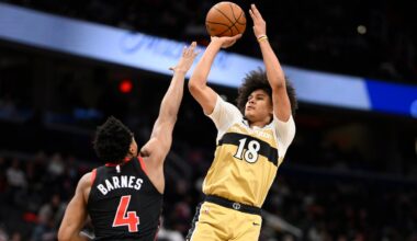 Struggling Raptors crushed 138-117 by last-placed Washington Wizards