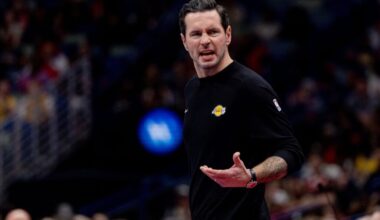 JJ Redick Hints At Lineup Changes Amid Lakers Defensive Issues