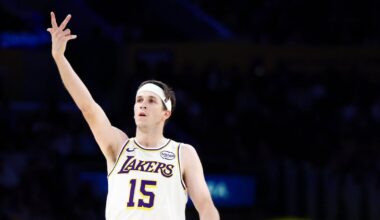 Los Angeles Lakers' Austin Reaves to miss at least a week with a mild calf strain