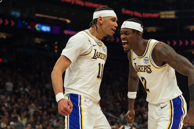 Lakers Bench Won Game Vs. Suns