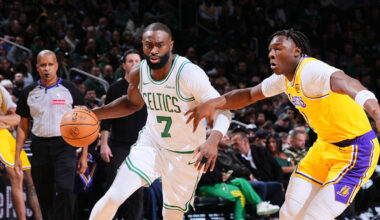 Celtics beat Lakers, finish tough 15-game stretch much improved – NBC Sports Boston