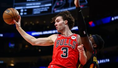 Chicago Bulls' Josh Giddey (hamstring) out at least a few weeks
