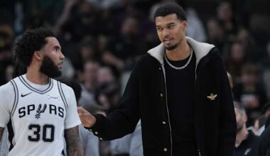 Victor Wembanyama could return from injury to join Spurs’ NBA Cup chase this weekend, coach says