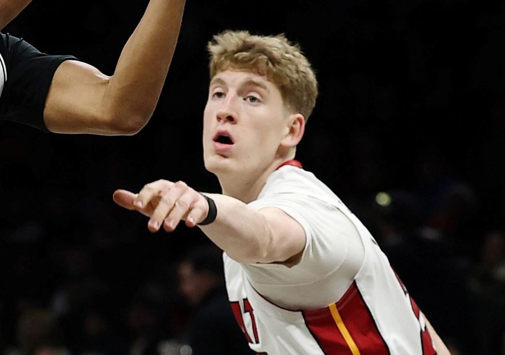 Miami Heat's Kasparas Jakucionis has vote of confidence now