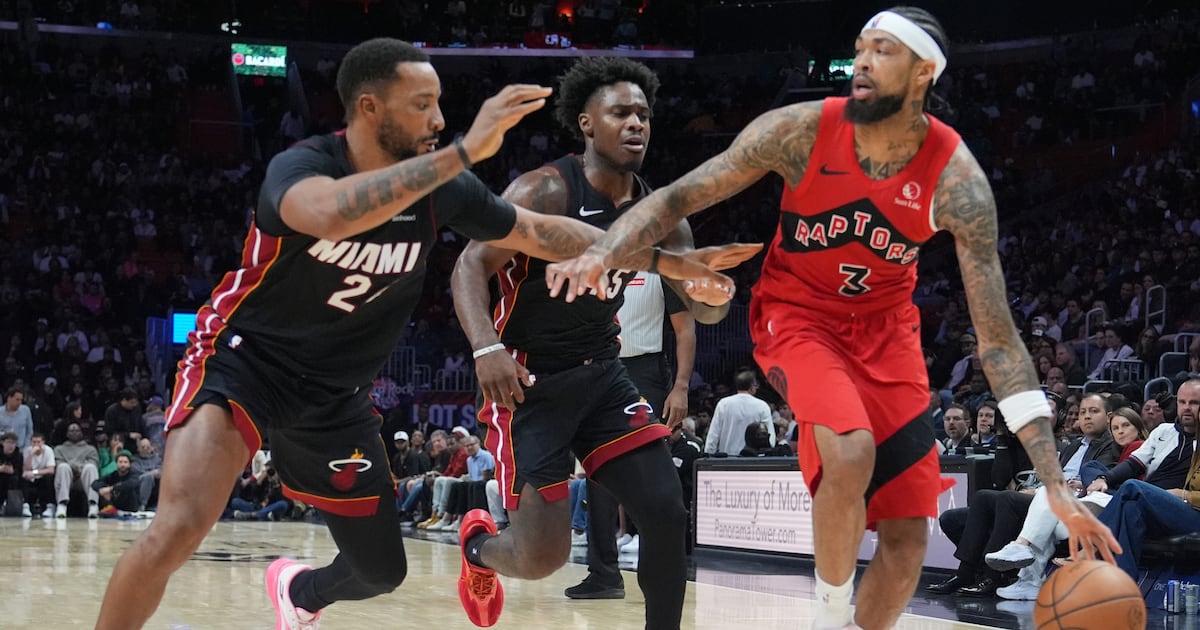Brandon Ingram helps Toronto Raptors end four-game skid with win over Miami Heat