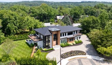 The house at 15 Buff Circle in Newton sold for $6.7 million.