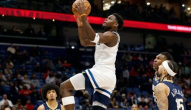 Anthony Edwards’ late layup forces overtime as Minnesota Timberwolves edge New Orleans Pelicans