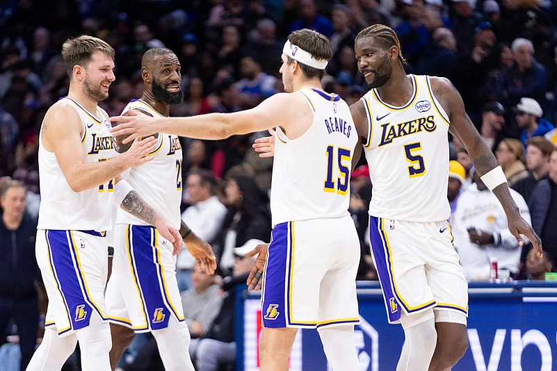 NBA Basketball: Philadelphia 76ers vs Los Angeles Lakers