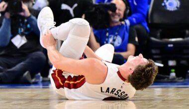 Miami Heat get favorable diagnosis with Pelle Larsson injury