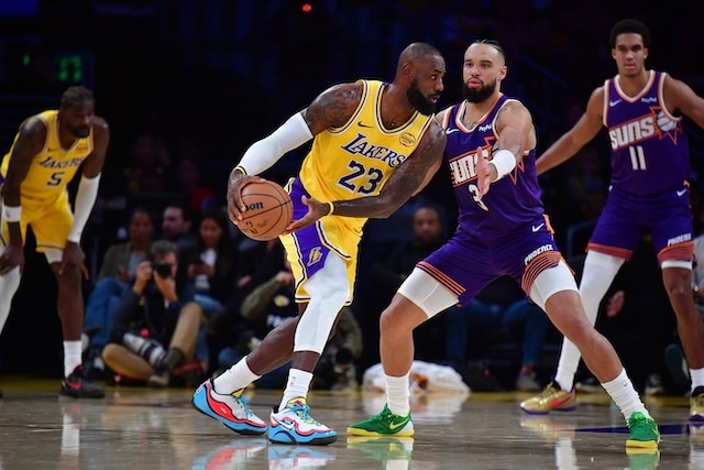 Suns' Dillon Brooks Believes His Trash-Talking Agitated LeBron James