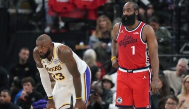 LeBron James, James Harden, Lakers, Clippers