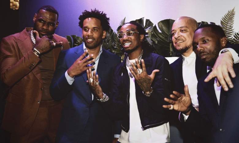 LeBron James, Rich Paul, Maverick Carter